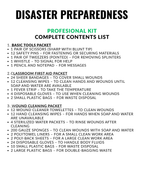 PROFESSIONAL CLASSROOM EMERGENCY KIT
